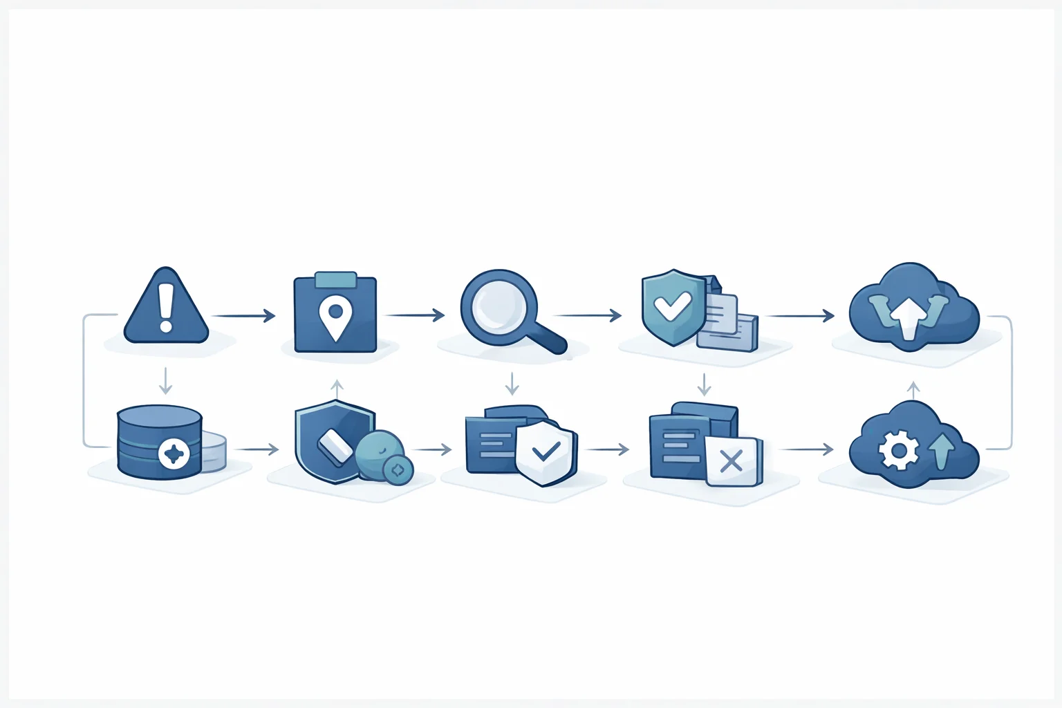 Cybersecurity monitoring and remediation flow
