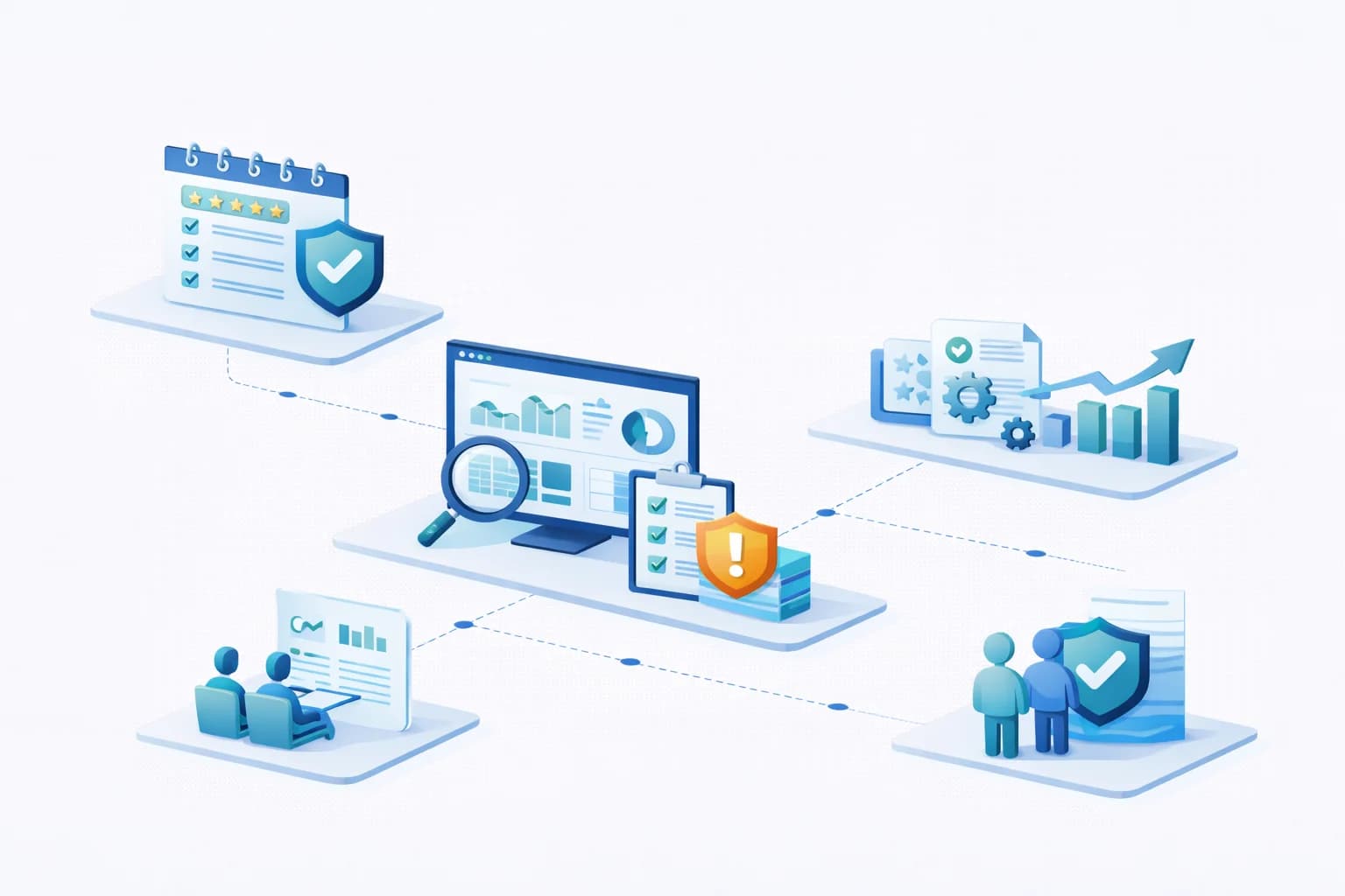 Managed IT review and improvement cadence